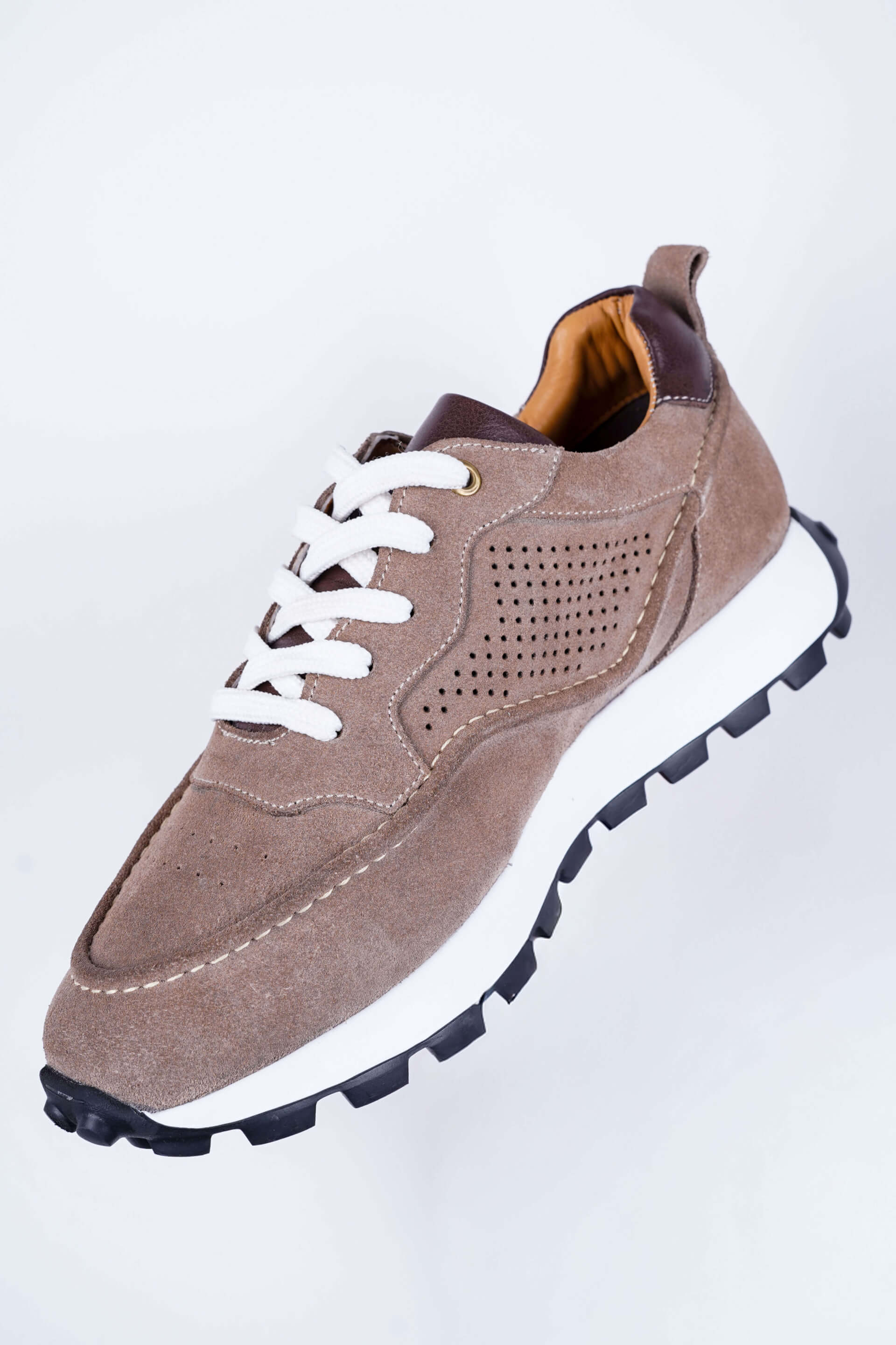 Sahara Step Vizon Süet Ayakkabı - Scalora