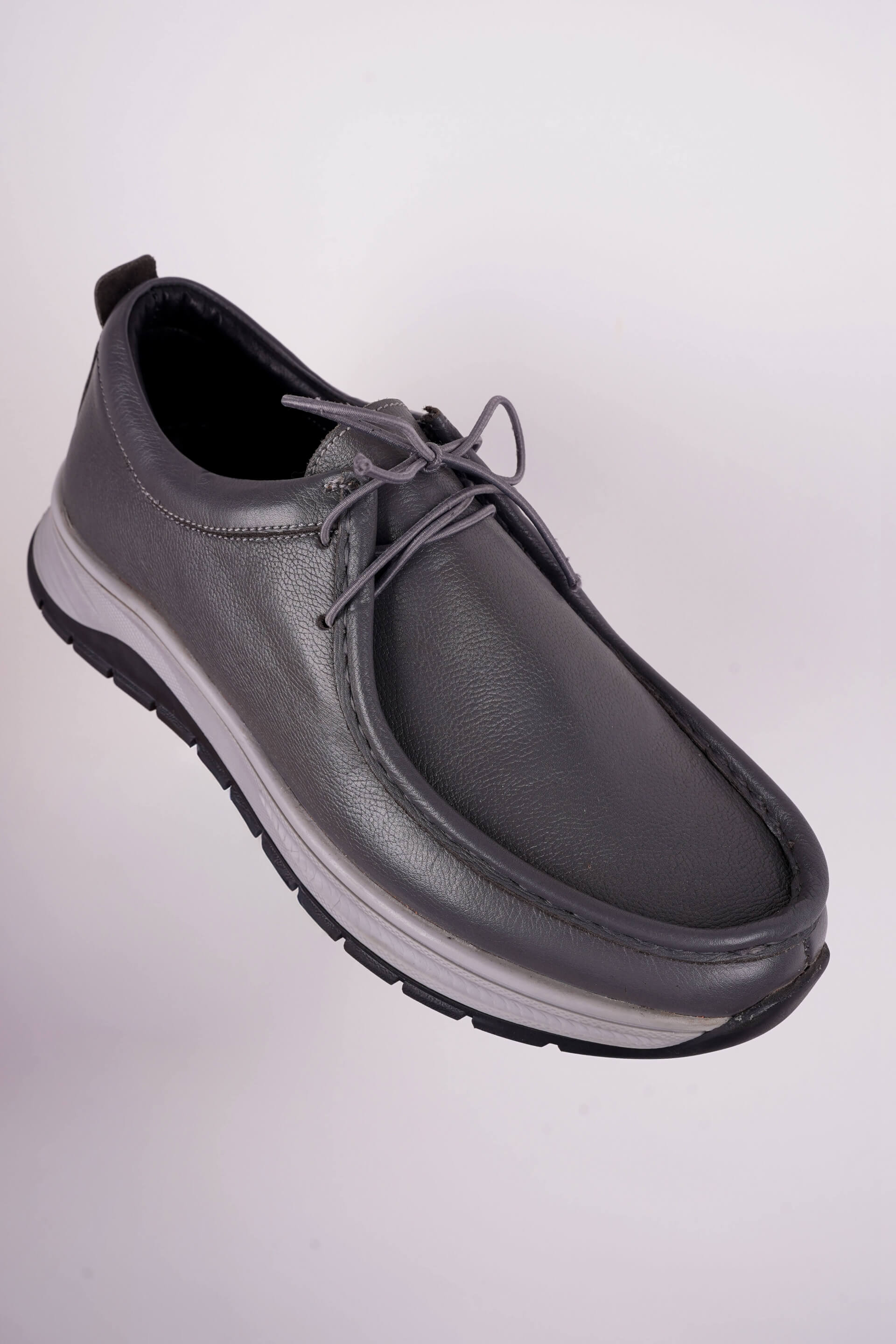 Power Step Siyah Kalın Taban Sneaker - Scalora