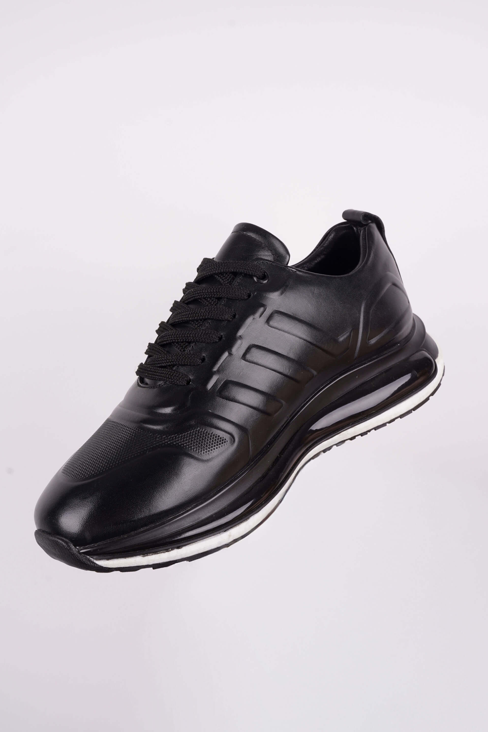 Speed Line Siyah Dinamik Taban Sneaker - Scalora