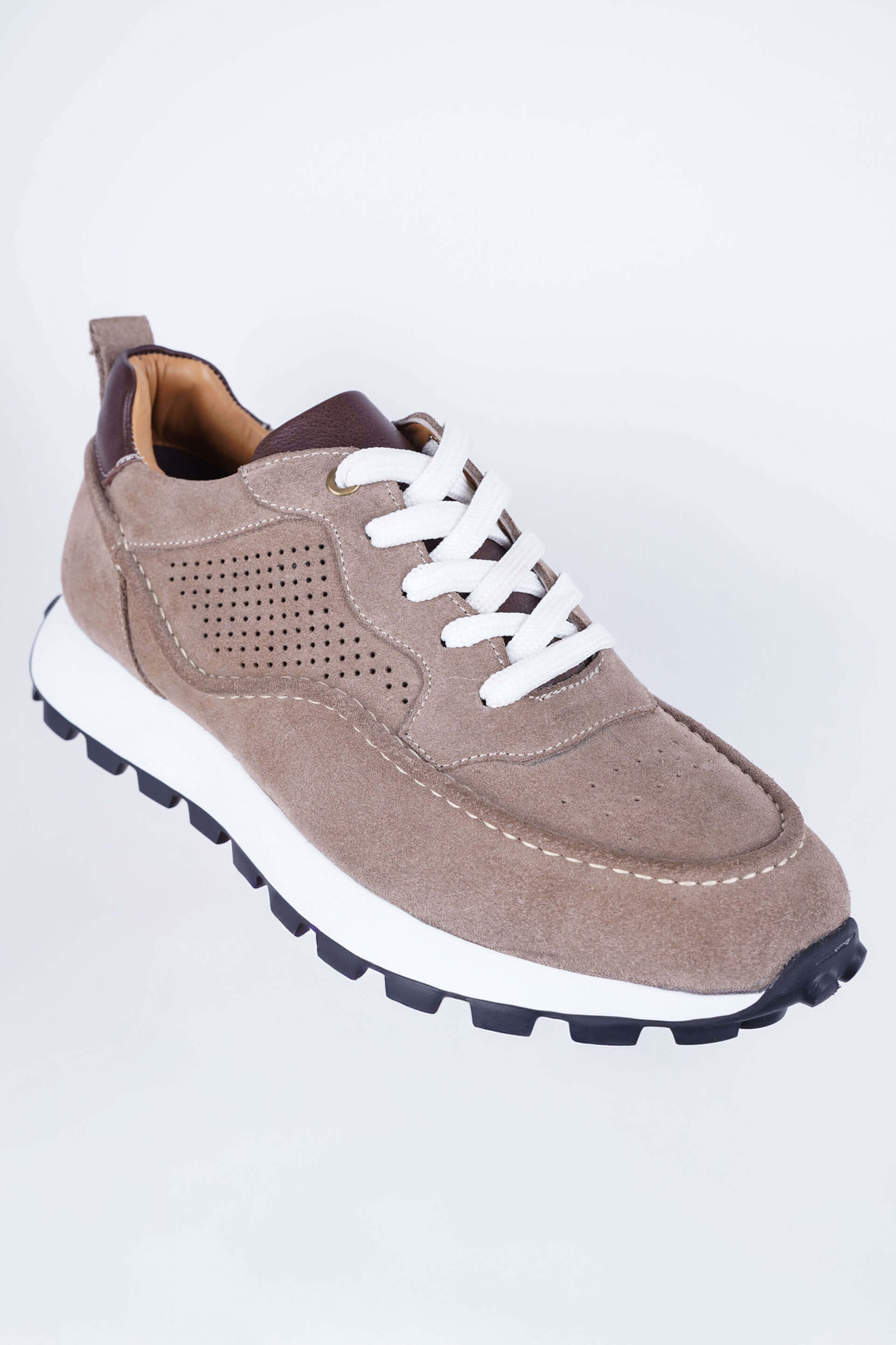 Sahara Step Vizon Süet Ayakkabı - Scalora