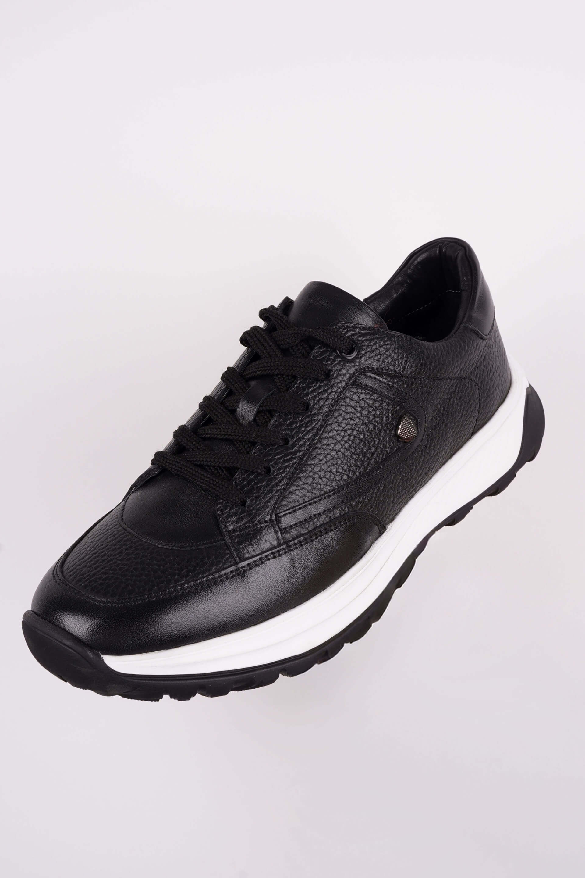 Classic Shine Siyah Rugan Klasik Spor Ayakkabı - Scalora