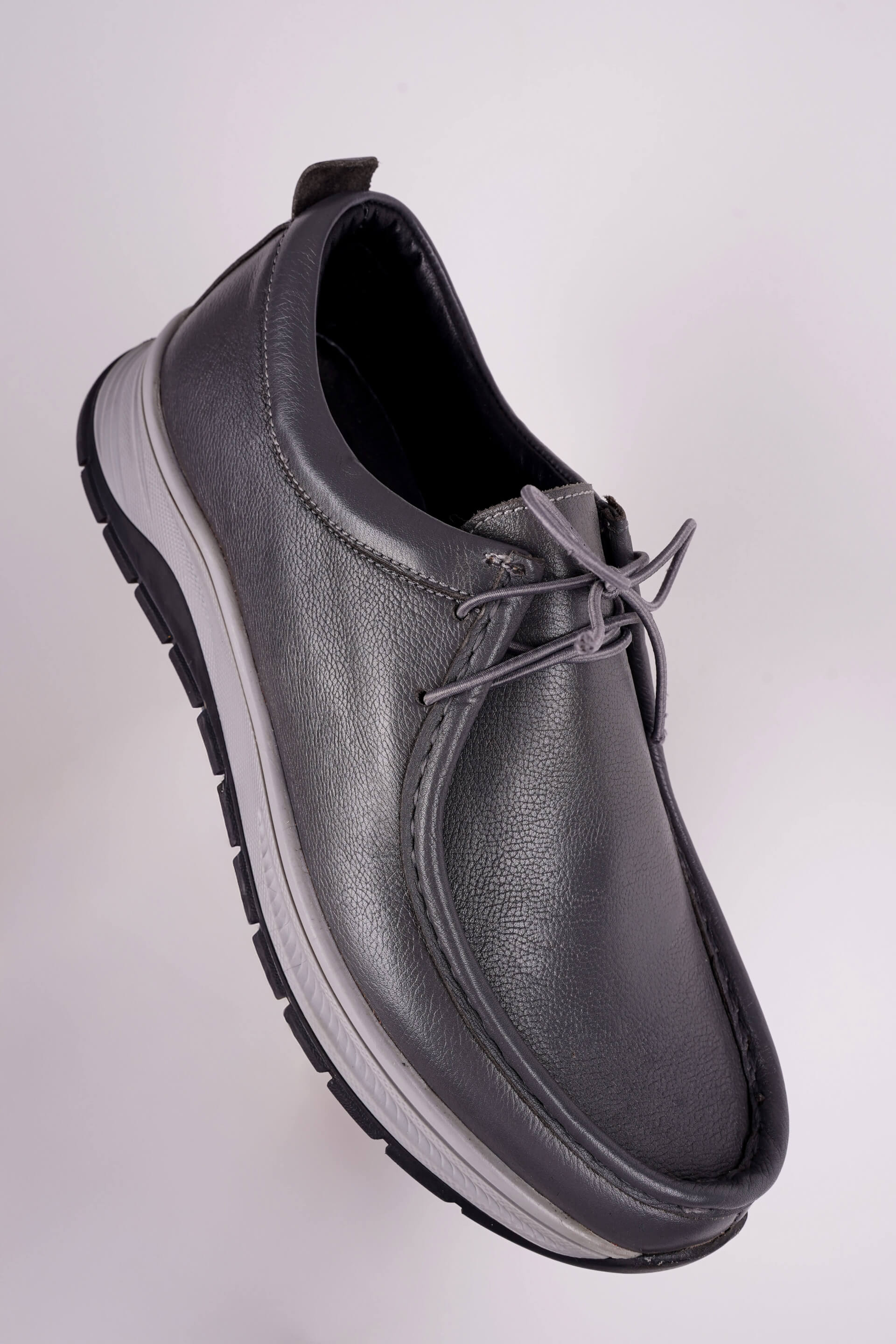 Power Step Siyah Kalın Taban Sneaker - Scalora
