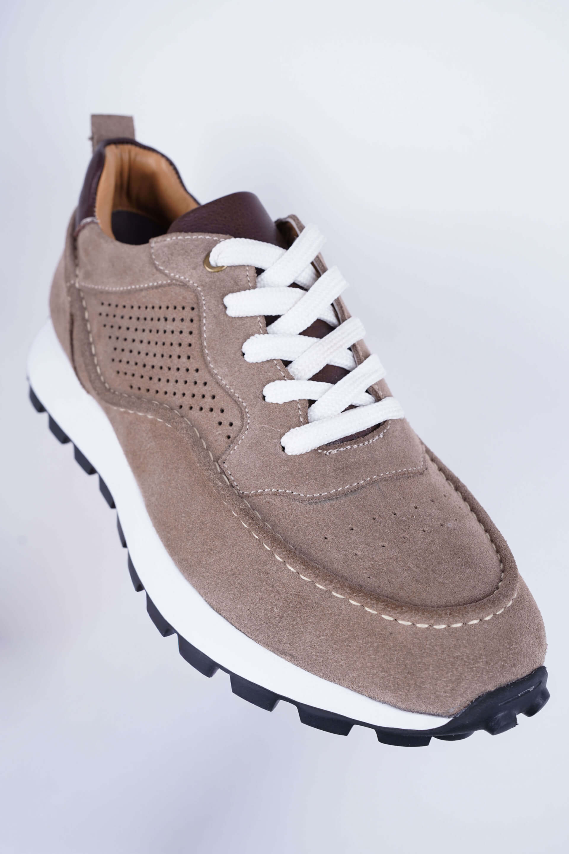Sahara Step Vizon Süet Ayakkabı - Scalora